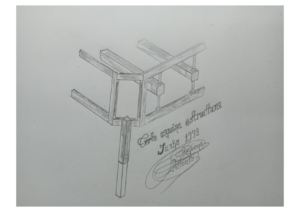 Boceto modificación mesa del misterio